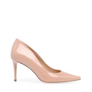 Steve Madden Lorean Nude Patent pump in size US 6.5 heels 3.5 inches